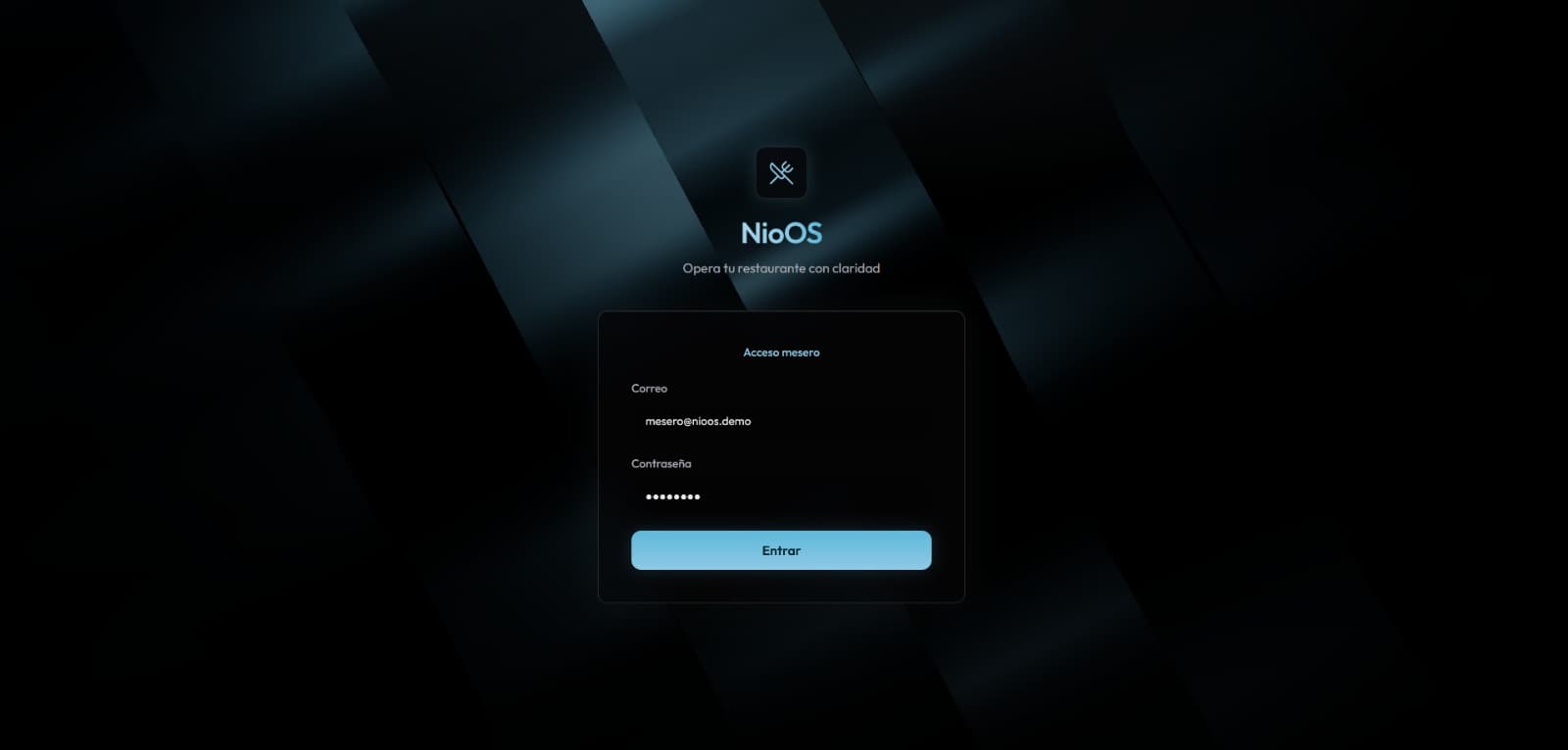NioOS Terminal