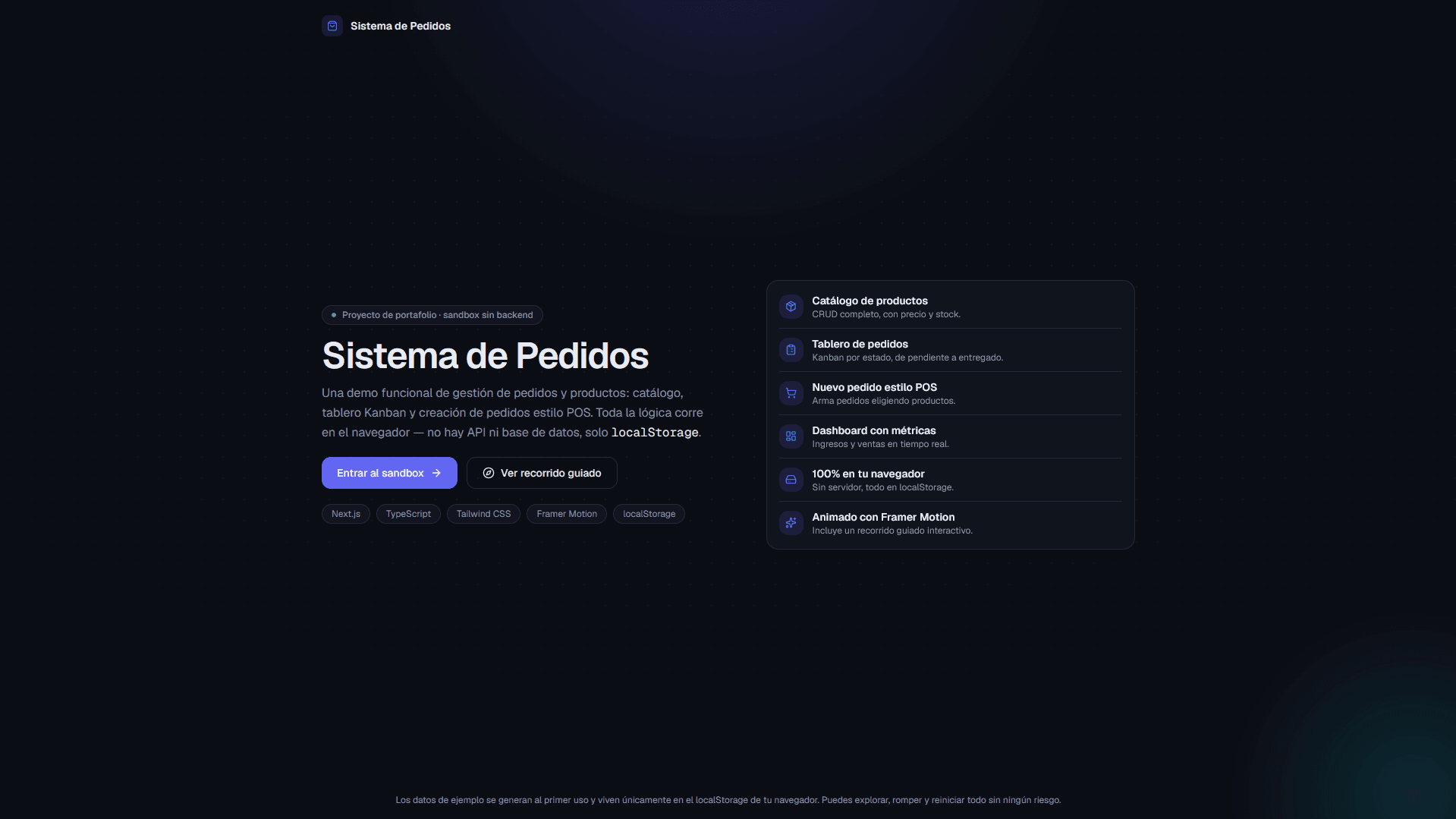 Sistema de Pedidos y Comandas