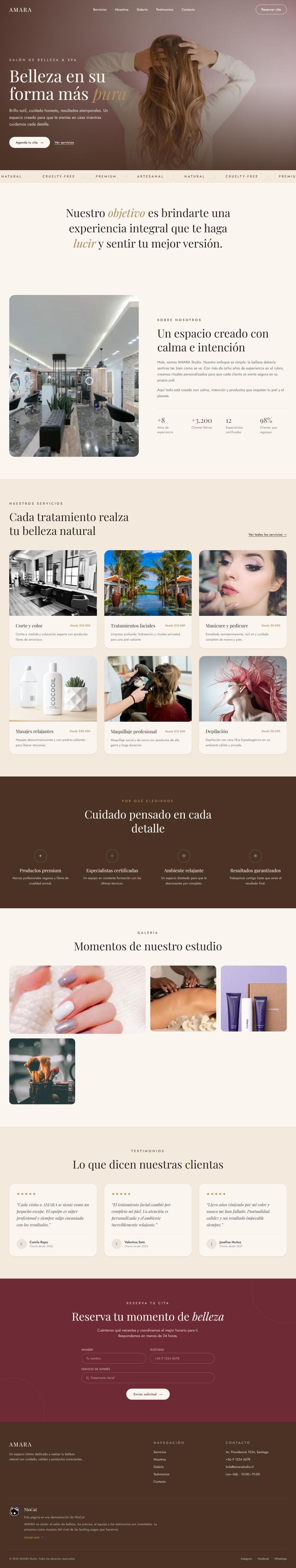 Salón de Belleza AMARA